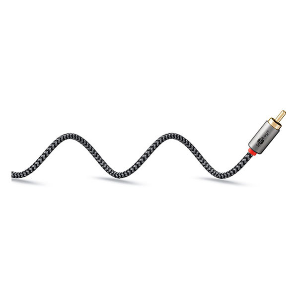 Goobay Tulp kabel | 2x tulp naar 2x tulp | M ↔ M | Goobay | 1 meter (Stereo, 100% koper) 65292 K010411231 - 9