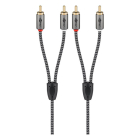 Goobay Tulp kabel | 2x tulp naar 2x tulp | M ↔ M | Goobay | 2 meter (Stereo, 100% koper) 65293 K010411232 - 1