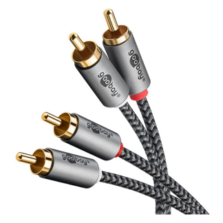 Goobay Tulp kabel | 2x tulp naar 2x tulp | M ↔ M | Goobay | 5 meter (Stereo, 100% koper) 65295 K010411234 - 4
