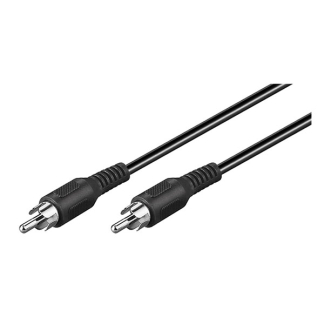 Goobay Tulp kabel | M ↔ M | Goobay | 2 meter (Mono, Nikkel) 50038 K010411236