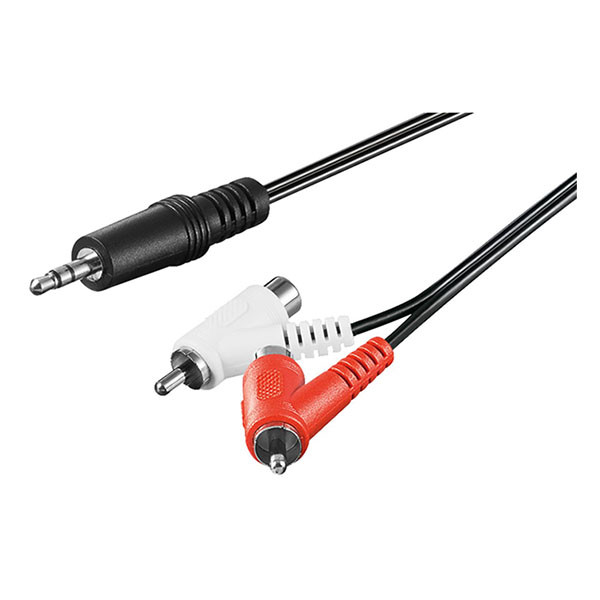 Goobay Tulp naar jack 3.5 mm kabel | Extra poorten | Goobay | 1.5 meter (Stereo) 50213 K010411235 - 1