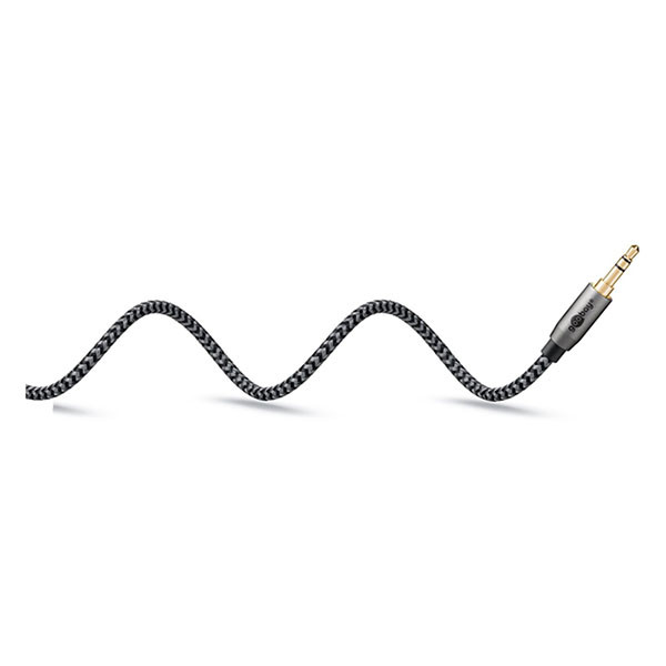 Goobay Tulp naar jack kabel | M ↔ M | Goobay Plus | 0.5 meter (3.5 mm, Stereo, Verguld, 100% koper, 3-polig) 65284 K010411066 - 7