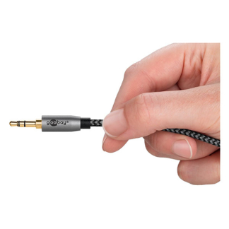 Goobay Tulp naar jack kabel | M ↔ M | Goobay Plus | 2 m (3.5 mm, Stereo, Verguld, 100% koper, 3-polig) 65288 K010411068 - 10