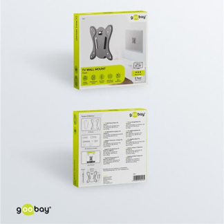 Goobay Tv beugel | Goobay | 23 tot 42 inch (Vast, Max. 25 kg) 58523 K101501192 - 4