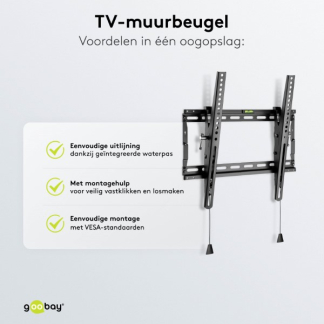 Goobay Tv beugel | Goobay | 32 tot 55 inch (Kantelbaar, Max. 70 kg) 49909 K101501203 - 9