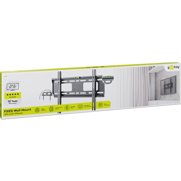 Goobay Tv beugel | Goobay | 32 tot 55 inch (Vast, Max. 50 kg) 49890 K101501197 - 8