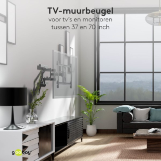 Goobay Tv beugel | Goobay | 37 tot 70 inch (Draai en kantelbaar, Max. 60 kg) 49932 K101501199 - 9
