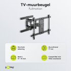 Goobay Tv beugel | Goobay | 37 tot 70 inch (Draai en kantelbaar, Max. 60 kg) 49932 K101501199 - 5