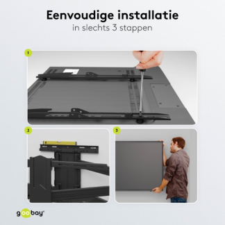 Goobay Tv beugel | Goobay | 37 tot 70 inch (Draai en kantelbaar, Max. 60 kg) 49932 K101501199 - 8