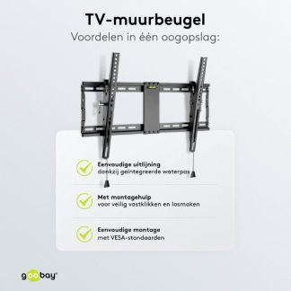 Goobay Tv beugel | Goobay | 37 tot 70 inch (Kantelbaar, Max. 70 kg) 49929 K101501202 - 7