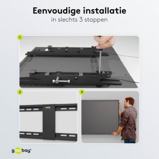 Goobay Tv beugel | Goobay | 37 tot 70 inch (Kantelbaar, Max. 70 kg) 49929 K101501202 - 8