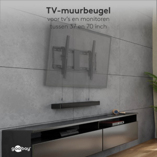 Goobay Tv beugel | Goobay | 37 tot 70 inch (Kantelbaar, Max. 70 kg) 49929 K101501202 - 10
