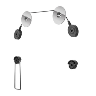 Goobay Tv beugel | Goobay | 37 tot 70 inch (Universeel, Met flexibel kabel ophangsysteem, Max. 50 kg) 63490 K101501194 - 1