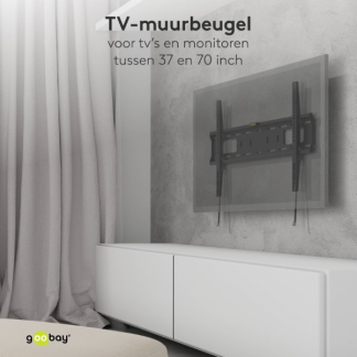 Goobay Tv beugel | Goobay | 37 tot 70 inch (Vast, Max. 50 kg) 49891 K101501196 - 8