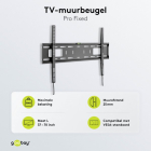 Goobay Tv beugel | Goobay | 37 tot 70 inch (Vast, Max. 50 kg) 49891 K101501196 - 4
