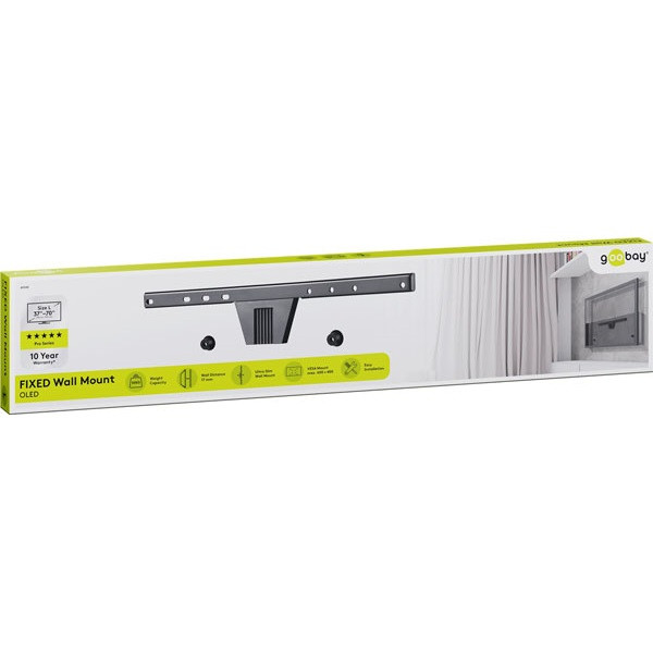 Goobay Tv beugel | Goobay | 37 tot 70 inch (voor OLED, Vast, Max. 50 kg) 49949 K101501195 - 3