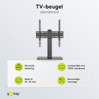 Goobay Tv standaard | Goobay | 32 tot 55 inch (Zwenkbaar, In hoogte verstelbaar, Max. 40 kg) 58524 K101501159 - 4