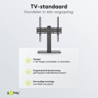 Goobay Tv standaard | Goobay | 32 tot 55 inch (Zwenkbaar, In hoogte verstelbaar, Max. 40 kg) 58524 K101501159 - 7