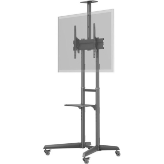 Goobay Tv vloerstandaard | Goobay | 37 tot 70 inch (Verrijdbaar, Verstelbaar, Max. 50 kg) 59508 K101501190 - 1