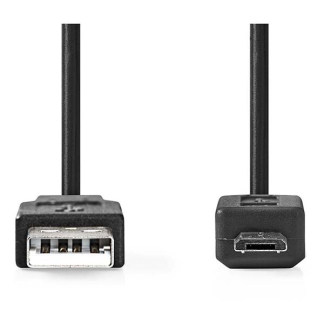 Goobay USB A naar Micro USB kabel | 1 meter | USB 2.0 (100% koper, Zwart) 93918 CCGB60500BK10 CCGL60501BK10 CCGP60500BK10 N010201013 - 3