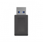 USB A naar USB C adapter | Goobay | USB 3.0 (Zwart)