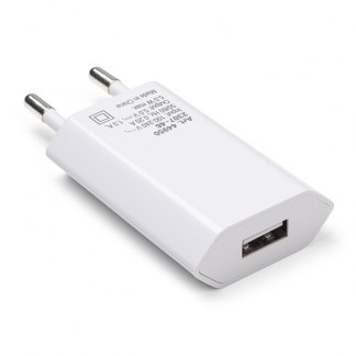 Goobay USB A oplader | Goobay | 1 poort (USB A, 5W, Wit) 44950 K120300232 - 