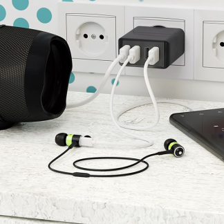 Goobay USB A oplader | Goobay | 4 poorten (USB A, 30W, Zwart) 44953 K120300243 - 2