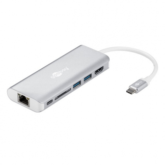 Goobay USB C docking station - Goobay (6 poorten, USB A, HDMI, 4K@30Hz) 76788 K120200079 - 1
