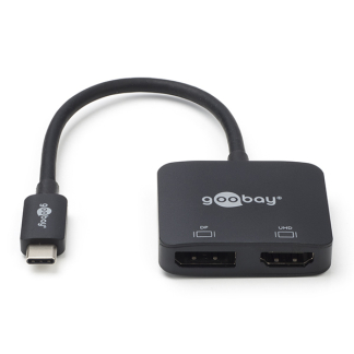 Goobay USB C naar DisplayPort adapter | Goobay | 0.12 meter (4K@60Hz, DisplayPort, HDMI) 60172 A010214289 - 