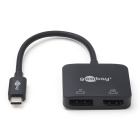 Goobay USB C naar DisplayPort adapter | Goobay | 0.12 meter (4K@60Hz, DisplayPort, HDMI) 60172 A010214289