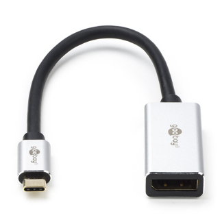Goobay USB C naar DisplayPort adapter | Goobay | 0.15 meter (8K@60Hz, Verguld) 60195 K010214287 - 