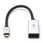 USB C naar DisplayPort adapter | Goobay | 0.15 meter (8K@60Hz, Verguld)