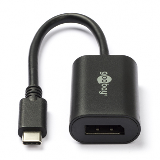 Goobay USB C naar DisplayPort adapter - Goobay - 0.2 meter (4K@60Hz, 3D) 38530 K010214138 - 1