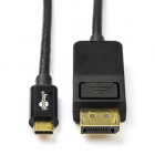 Goobay USB C naar DisplayPort kabel - Goobay - 1.2 meter (4K@60Hz) 79295 K010214137