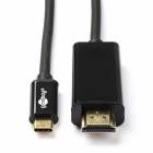 Goobay USB C naar HDMI kabel | Goobay | 1.8 meter (4K@60Hz) 77528 K010214126