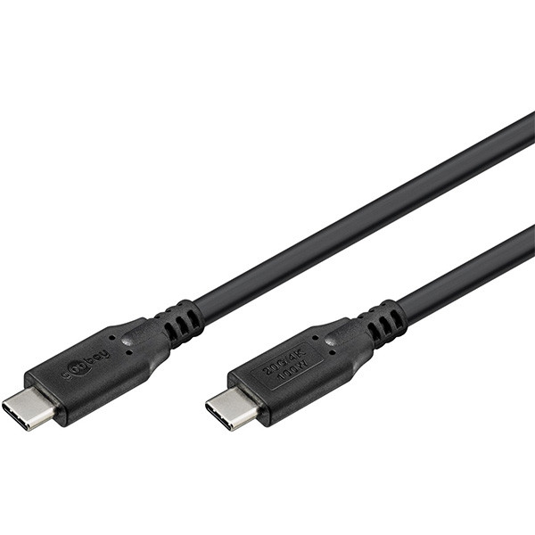 Goobay USB C naar USB C kabel | Goobay | 0.5 meter | USB 4.0 (100W, 20 Gbps, Thunderbolt 3/4) 74194 K180107360 - 2