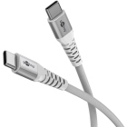 USB C naar USB C kabel | Goobay | 3 meter | USB 2.0 (60W, 480 Mbps, Wit)