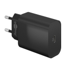 USB C snellader | Goobay | 1 poort (USB C, 45W, Power Delivery, Zwart)