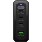 Goobay USB C snellader | Goobay (240W, 3x USB C, 1x USB A, GaN, Power Delivery) 65885 K180107703 - 2