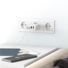 Goobay USB C snellader | Goobay (68W, 2x USB C, 2x USB A, GaN, Power Delivery, Wit) 64818 K180107710 - 3