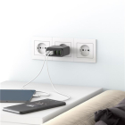 Goobay USB C snellader | Goobay (68W, 2x USB C, 2x USB A, GaN, Power Delivery, Zwart) 64817 K180107711 - 3