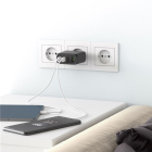 Goobay USB C snellader | Goobay (68W, 3x USB C, 1x USB A, GaN, Power Delivery, Zwart) 64819 K180107709 - 3