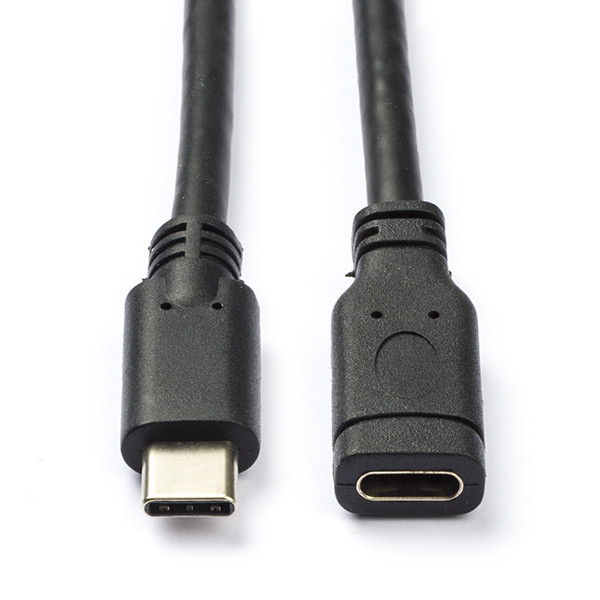 Enten Archaïsch Veroveraar USB C verlengkabel | 1 meter | USB 3.0 (Zwart)