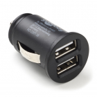 USB autolader | Goobay | 2 poorten (USB A, 15.5W, Zwart)