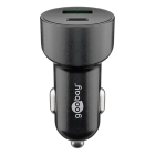 Goobay USB autolader | Goobay (1x USB C, 1x USB A, 48W) 39908 K180107718 - 2