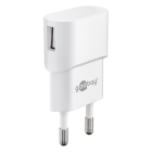 Goobay USB oplader | Goobay | 1 poort (USB A, 5W, Wit) 44948 K120300234 Goobay USB oplader | Goobay | 1 poort (USB A, 5W, Wit) 44948 K120300234