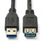 Goobay USB verlengkabel | 1.8 meter | USB 3.0 (100% koper) 93998 K070601037