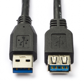 Goobay USB verlengkabel | 3 meter | USB 3.0 (100% koper) 93999 K070601038 - 