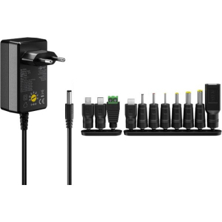 Goobay Universele adapter | Goobay | Max. 3.6W (300 mA, 1.8 meter) 65592 K120500050 - 2