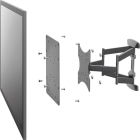Goobay VESA adapter | Goobay | 23 tot 42 inch (Max. 30 kg) 63267 K101501132 - 2